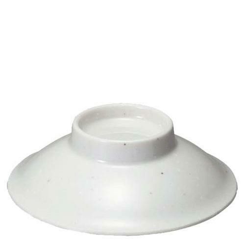 メラミン 粉引 飯碗蓋 中(煮物碗蓋兼用)YD－43－KH