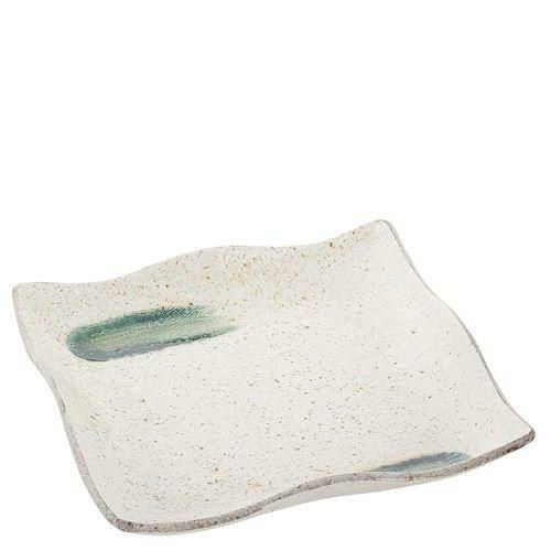 和食器コレクション 筆織部 正角和皿 18cm