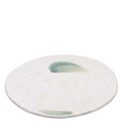 和食器コレクション 筆織部 丸皿8寸