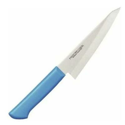 骨スキ 【マスターコック 抗菌カラー庖丁 骨スキ MCHK150 ブルー】 MASTER COOK MCHK150 長さ:263、背厚:4、刃渡:150 【グループA】