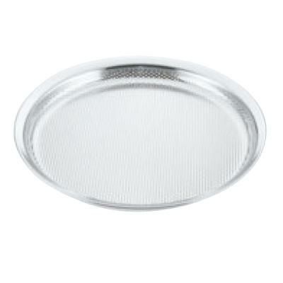 UK 18-8 パンチング ソバザル(浅型盆ザル)24cm