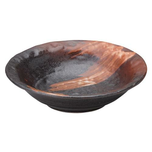 白刷毛唐津 石目5.0鉢