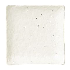 新粉引 石目5.0正角皿