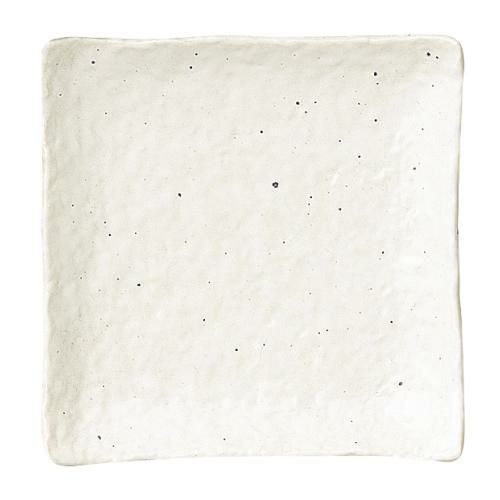 新粉引 石目5.0正角皿