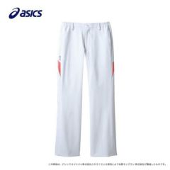 レディスパンツ ホワイト×コーラルピンク CHM151-0102