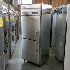中古】縦型冷凍庫 ホシザキ HF-75Z 幅750×奥行800×高さ1890