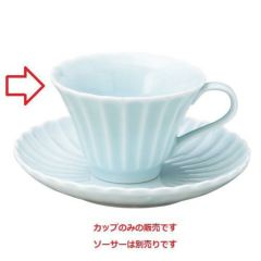 かすみ 青白 コーヒーカップ