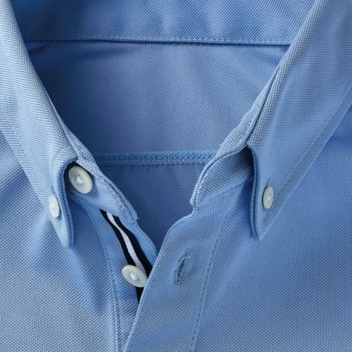 ポロシャツ 兼用 半袖 ペールブルー CHM308-3601