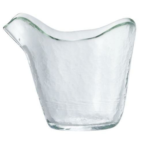 手軽に楽しめる酒器(耐熱) 耐熱 片口(クリア) 津軽びいどろ