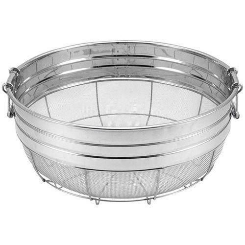 ザル 【18-8 取手付 広巾ザル(ミゾ付)60cm】 (A)628(B)600(C)268(D)120 【グループA】