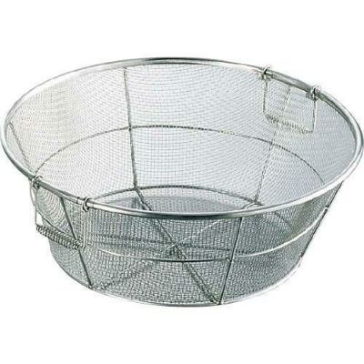 BK 18-8 手付 揚ザル 荒目(5メッシュ)55cm