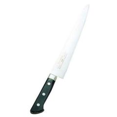 筋引 【正広作 ツバ付 モリブデン鋼 筋引 24cm】 長さ:360、背厚:2、刃渡:240 【グループA】