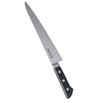 筋引 【正広作(日本鋼・ツバ付)筋引 30cm】 長さ:435、背厚:2.3、刃渡:300 【グループA】
