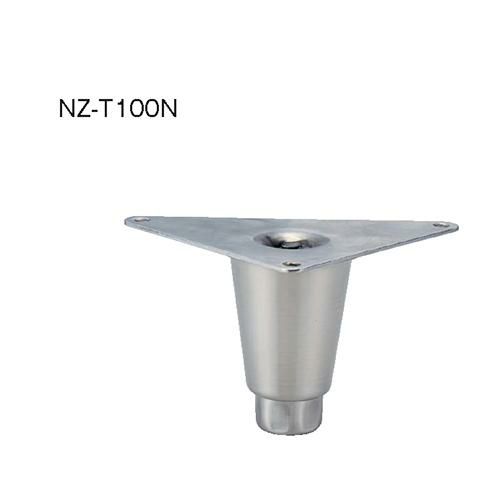 NZ-T100N キャビネット脚 100mm 三角座板 