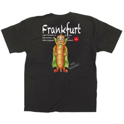 フランクフルト キャラクタ カラーTシャツ XLサイズ【受注生産】【E】