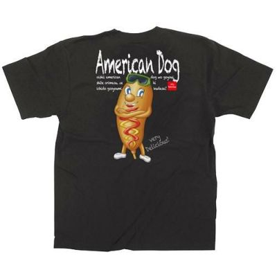 アメリカンドック キャラクタ カラーTシャツ Sサイズ【受注生産】【E】