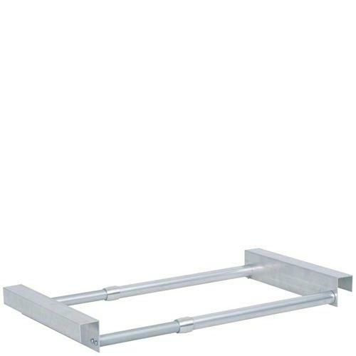 A型パネルスタンド LEDグリップA専用注水置台 36024－2S シルバー