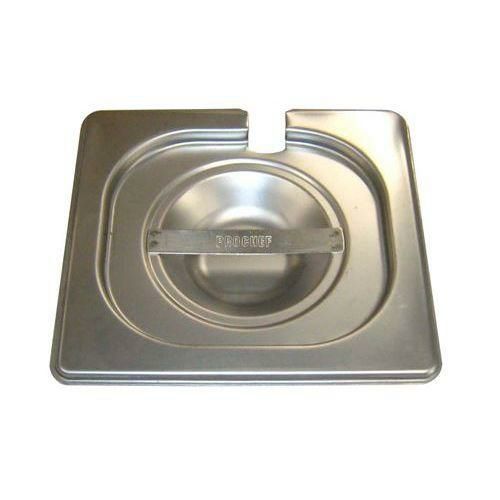 プロシェフ 18-8 GNパンカバー 切込付 1/6 EBM