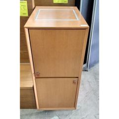 中古　イベント什器×2 激安中古店舗什器のリサイクルショップ無限堂 ガラスショー