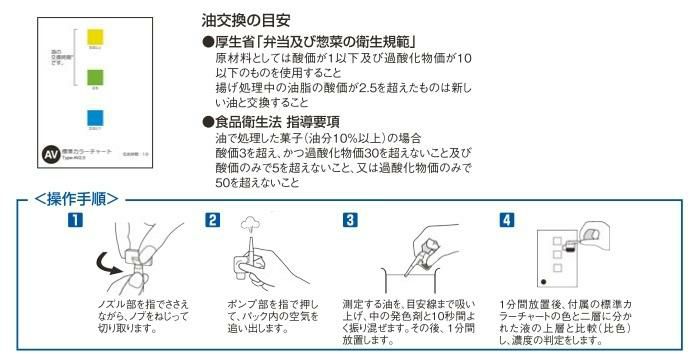 油脂検査シンプルパック 酸価3 080520-353
