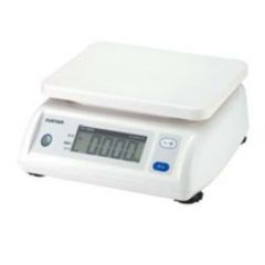 はかり 【カスタム 簡易防滴デジタルハカリ CS-2000S 2kg】 CS-2000S 幅250 奥行260 高さ108 計量皿寸法:230×190 【グループA】