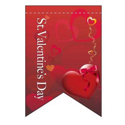 バレンタインデー (8) (リボン)  のぼり屋工房