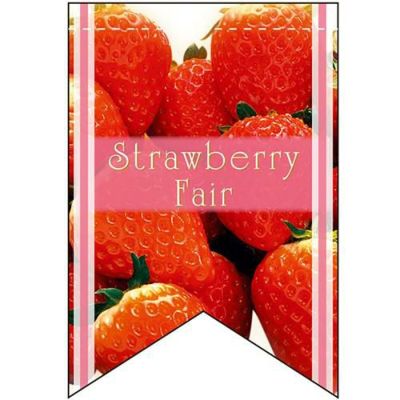 ストロベリーフェア (1) (リボン)  のぼり屋工房