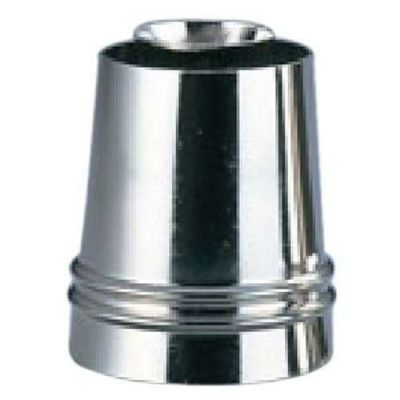 真鍮ダブル口金（丸型） ヘソ低