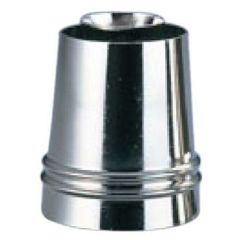 真鍮ダブル口金（丸型） ヘソ低