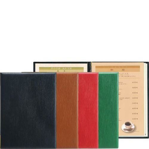 【シンビ】洋風メニューブック MS-302 茶