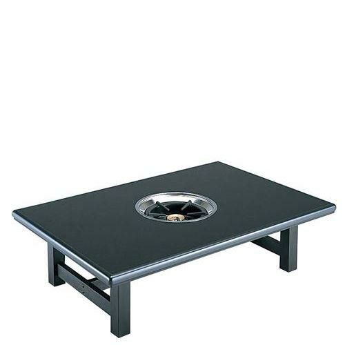 鍋物テーブル SCK－158LB(1587)22S 黒 13A