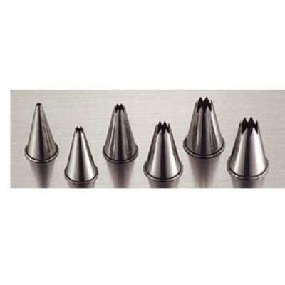サーモステンレス花口金セット6pcs 62847