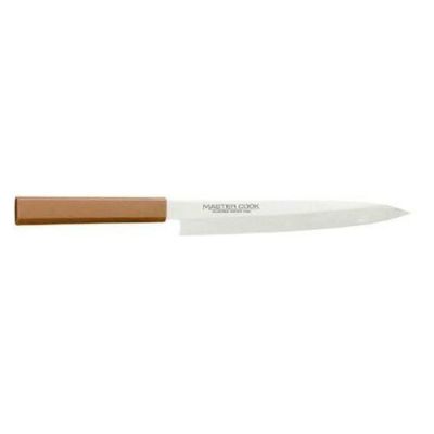 柳刃 【マスターコック 抗菌カラー庖丁 柳刃 MCYK210 ブラウン】 MASTER COOK MCYK210 長さ:354、背厚:3、刃渡:210 【グループA】