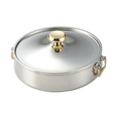 しゃぶしゃぶ鍋 ニュー電磁 チリシャブ鍋 27cm SUS444