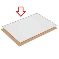 取リ板 アルミンハードタイプ CTL-51100 530型(茶)530×380×4.6 u-func 茶