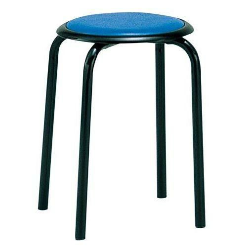 業務用椅子 丸椅子 C－19(10脚入)ブルー/業務用/新品/送料無料 | 椅子