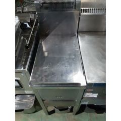 中古】ガス一槽フライヤー タニコー NB-TGFL-C45 幅450×奥行600