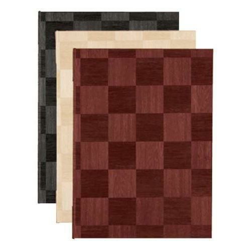 【シンビ】市松柄メニューブック LS-112 黒