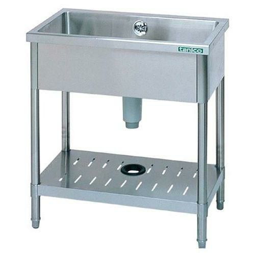 TXA-1S-645NB 【タニコー】18-0 一槽シンク(バックガード無)