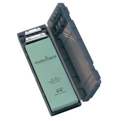 mino Sharp 砥石キット 粗(#240)No.459 グリーン minosharp グリーン