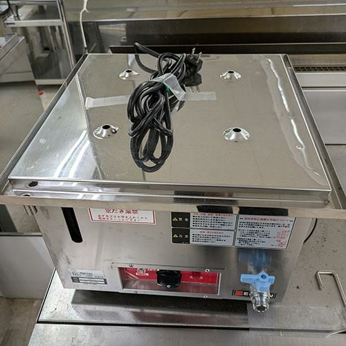 業界最長1年保証】【中古】蒸し器 エイシン電機 YM-11 幅400×奥行390