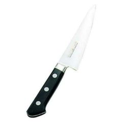 骨スキ 【正広作 ツバ付 モリブデン鋼 骨スキ角型 15cm】 長さ:264、背厚:2、刃渡:150 【グループA】