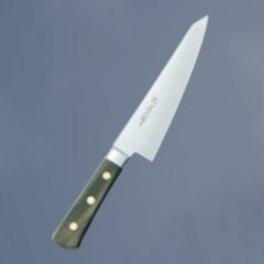 正広作(日本鋼・ツバ付)ガラスキ 18cm