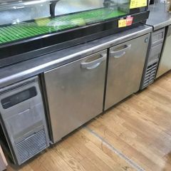 【中古】冷蔵コールドテーブル ホシザキ RT-150MNCG 幅1500×奥行600×高さ800 【送料別途見積】【業務用】