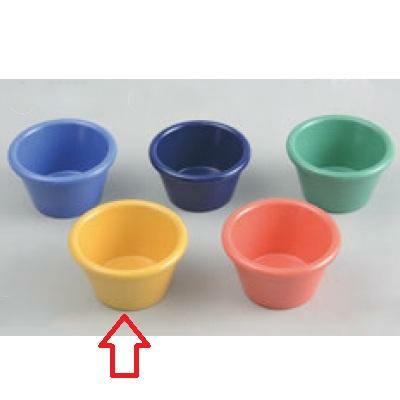 ジェスナー ラメキン プレーン (メラミン) 0393 イエロー 3oz GESSNER