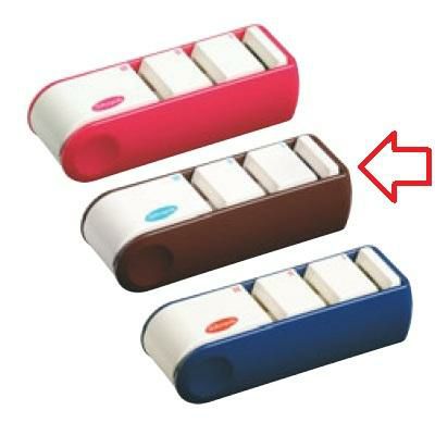 シャプレ ダイアモンド付トリプルシャープナー FC-461 ショコラブラウン ショコラブラウン