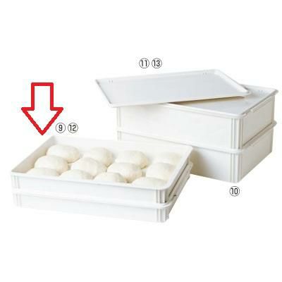 キャンブロ PPピザ生地ボックス 浅型 DB18263P(148) CAMBRO