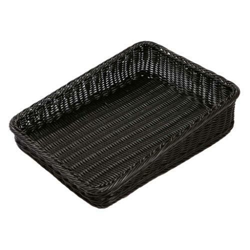 PPラタン ベーカリーバスケット 斜メ30型 ブラック BB-K4030-BK PPTATTAN ブラック
