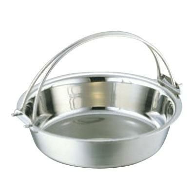 SW NBステンレス 電磁 ツル付 チリ鍋 33cm