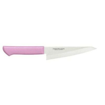 骨スキ 【マスターコック 抗菌カラー庖丁 骨スキ MCHK150 ピンク】 MASTER COOK MCHK150 長さ:263、背厚:4、刃渡:150 【グループA】